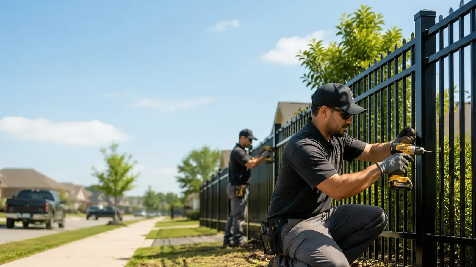 Metal Fence Installation in Clear, AK